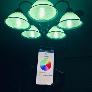 Foto 7 | Bombilla Led Inteligente Con Filamento En Forma De Globo Feit Electric G30 G3060/rgbw - Venta Internacional.