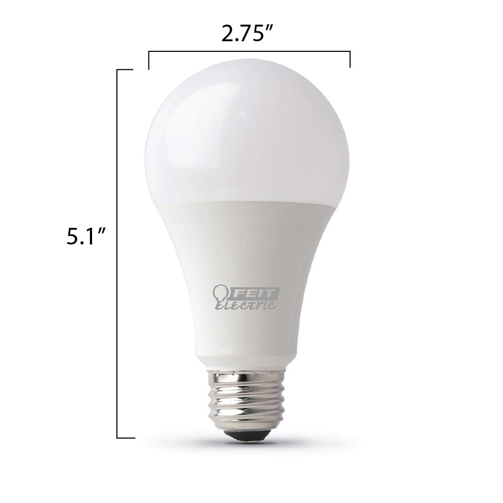 Foto 5 pulgar | Bombillas Led Feit Electric A19  Equivalentes A 5000 K  100 W - Venta Internacional.