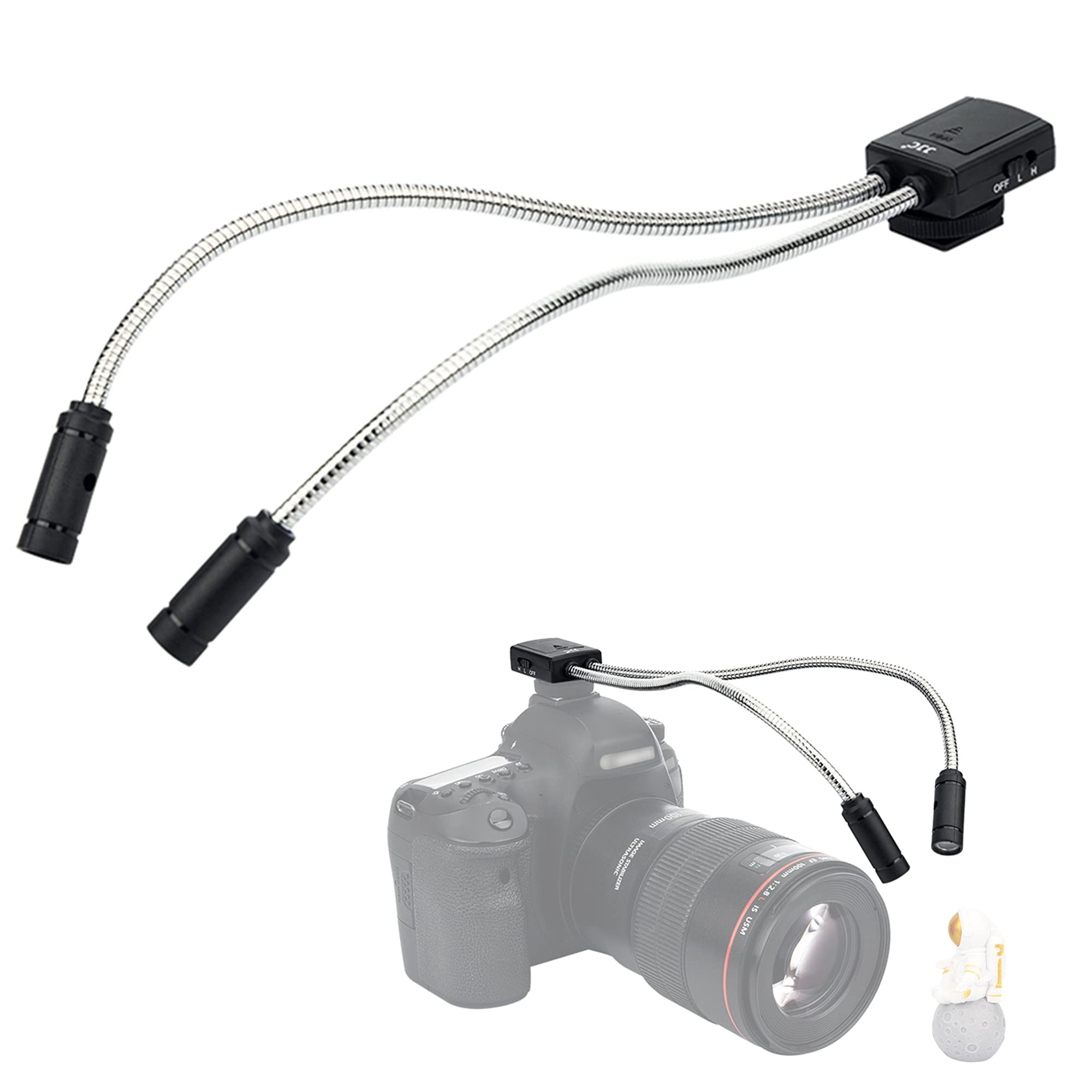 Foto 1 | Luz Led Macro De Brazo Jjc  10 Pulgadas De Largo  Soporte Para Zapatos  5600 K - Venta Internacional.