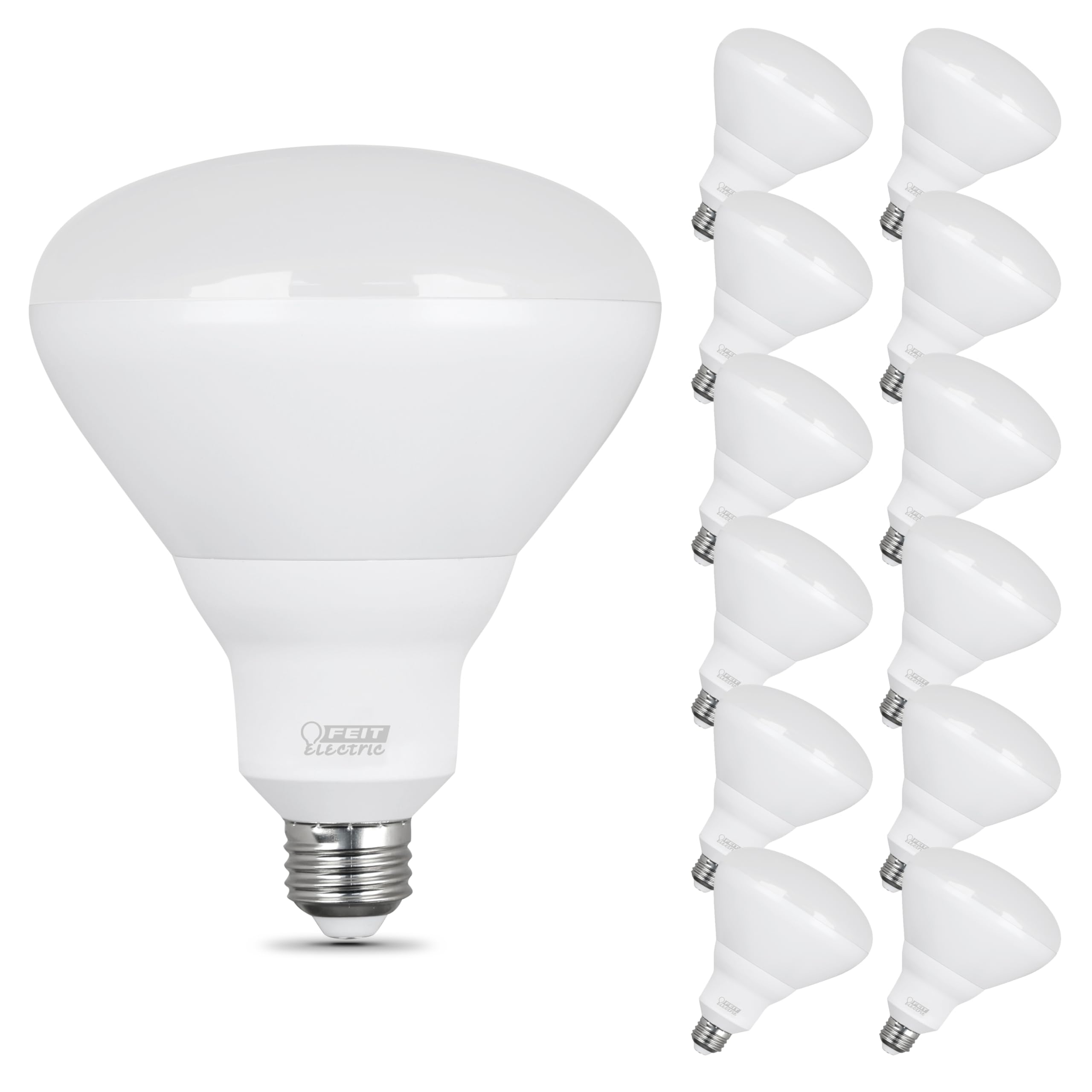 Bombillas Led Feit Electric Br40 Equivalentes A 65 W  Paquete De 12 - Venta Internacional.