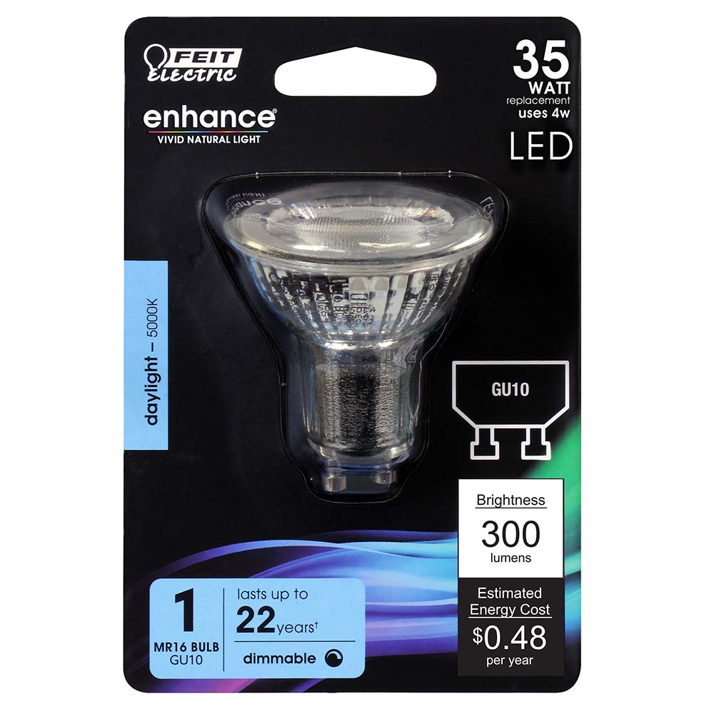 Foto 3 pulgar | Bombillas Led Feit Electric Mr16 Gu10 De 4 W (6 Paquetes)  5000 K  300 Lm - Venta Internacional.