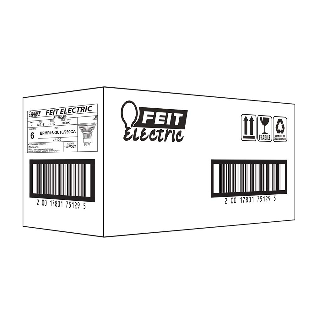 Foto 6 pulgar | Bombillas Led Feit Electric Mr16 Gu10 De 4 W (6 Paquetes)  5000 K  300 Lm - Venta Internacional.
