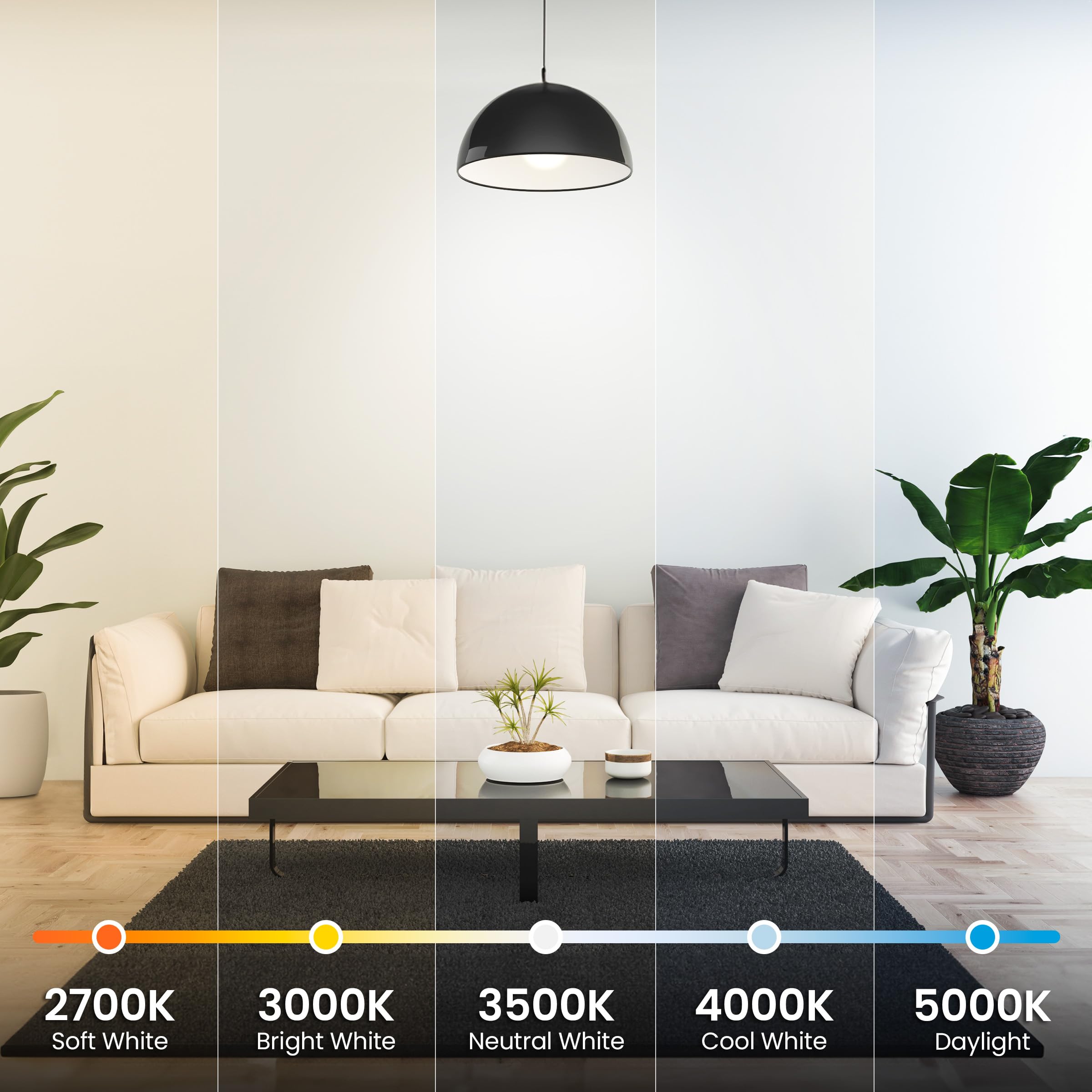 Foto 3 | Bombilla Led Feit Electric A19  10 W (equivalente A 60 W)  800 Lm  Paquete De 10 - Venta Internacional.