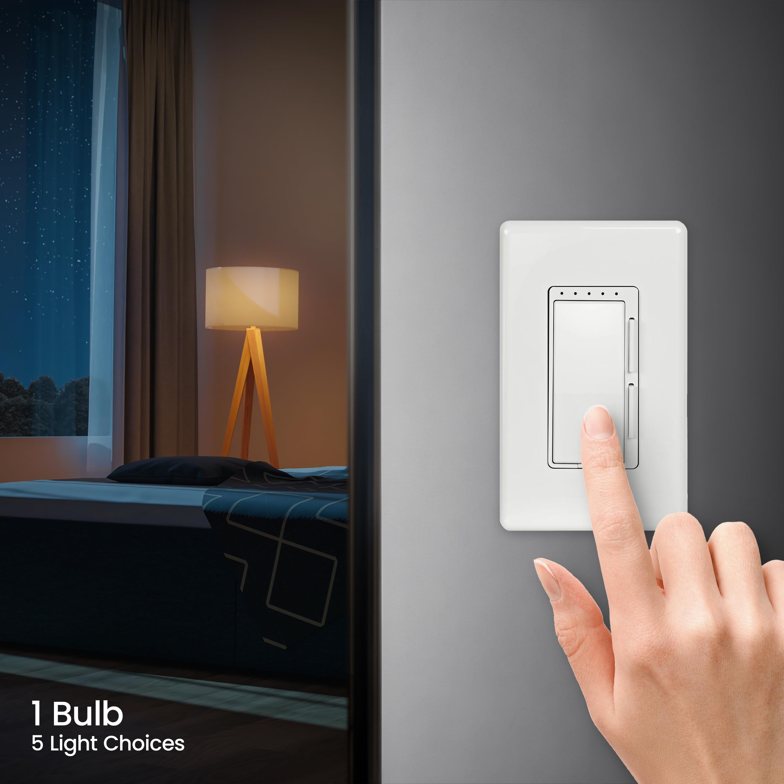 Foto 4 | Bombilla Led Feit Electric A19 12 W 1100 Lm 75 W Regulable - Venta Internacional.
