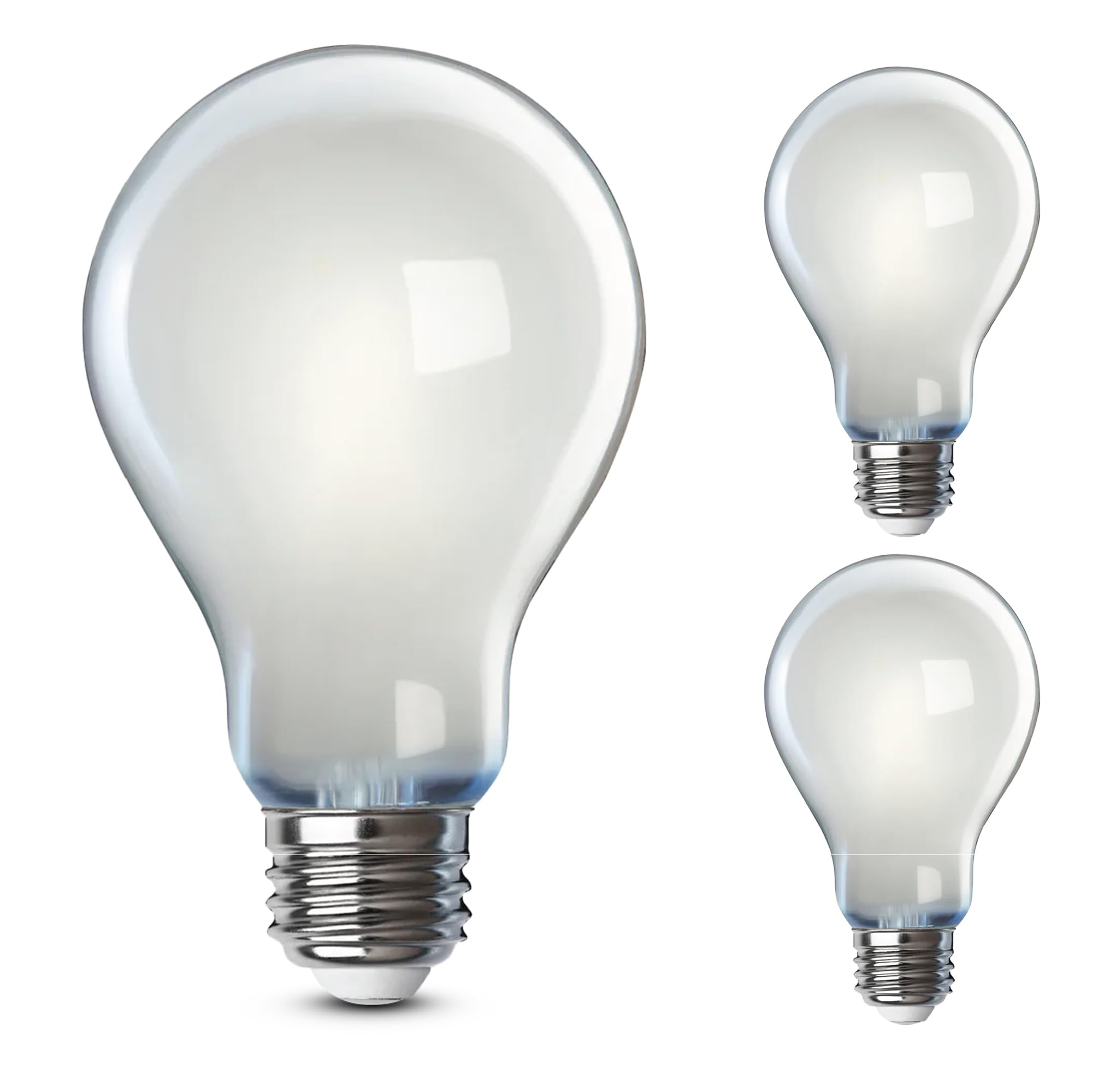 Paquete De 2 Bombillas Led Feit Electric A19  75 W  5000 K  E26 - Venta Internacional.