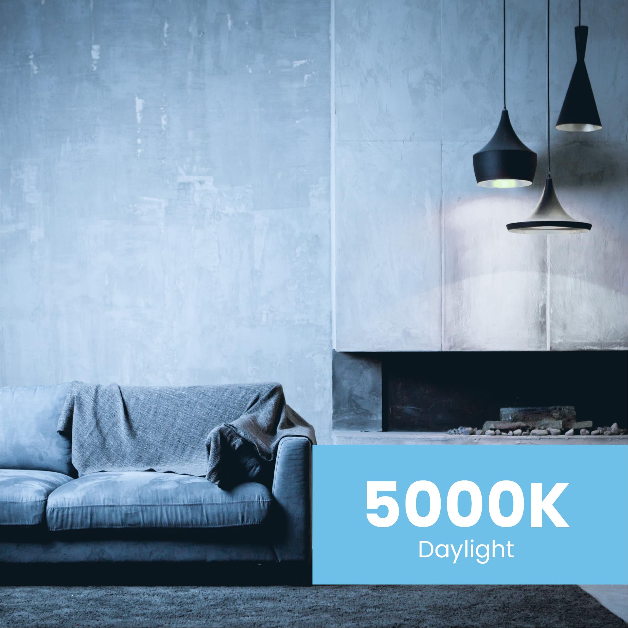 Foto 5 | Paquete De 2 Bombillas Led Feit Electric A19  75 W  5000 K  E26 - Venta Internacional.