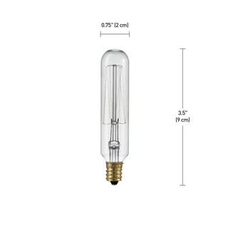 Foto 6 | Bombilla Globe Electric 80151 40 W Vintage Edison Paquete De 4 - Venta Internacional.