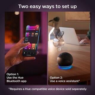 Foto 4 | Bombilla Led Philips Hue Smart B39 De 40 W Color Blanco 450 Lúmenes - Venta Internacional.