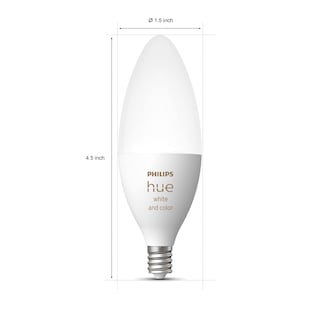 Foto 6 | Bombilla Led Philips Hue Smart B39 De 40 W Color Blanco 450 Lúmenes - Venta Internacional.