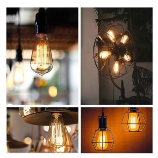 Foto 3 | 6pcs Focos Vintage Bombillas Vintage Led Luz E26 Belug Luz Amarilla