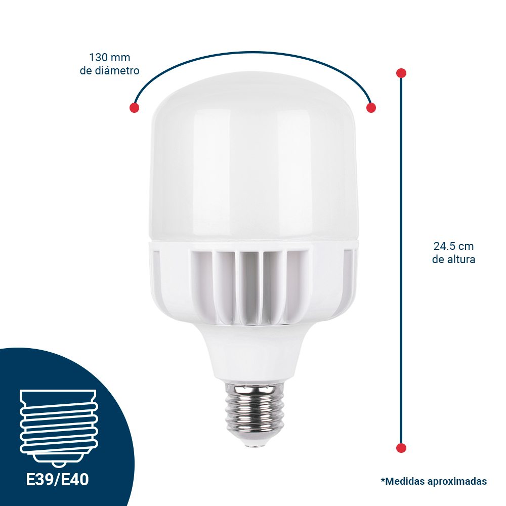 Foto 4 pulgar | Focos Led Icon Luz Blanca 70 W 2 Piezas