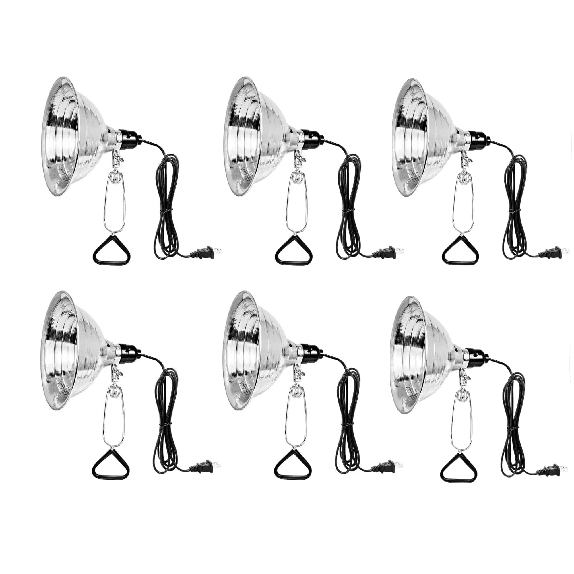 Enchufe De Lámpara Tipo Pinza Simple Deluxe Con Reflector De 8.5 Pulgadas - Venta Internacional.
