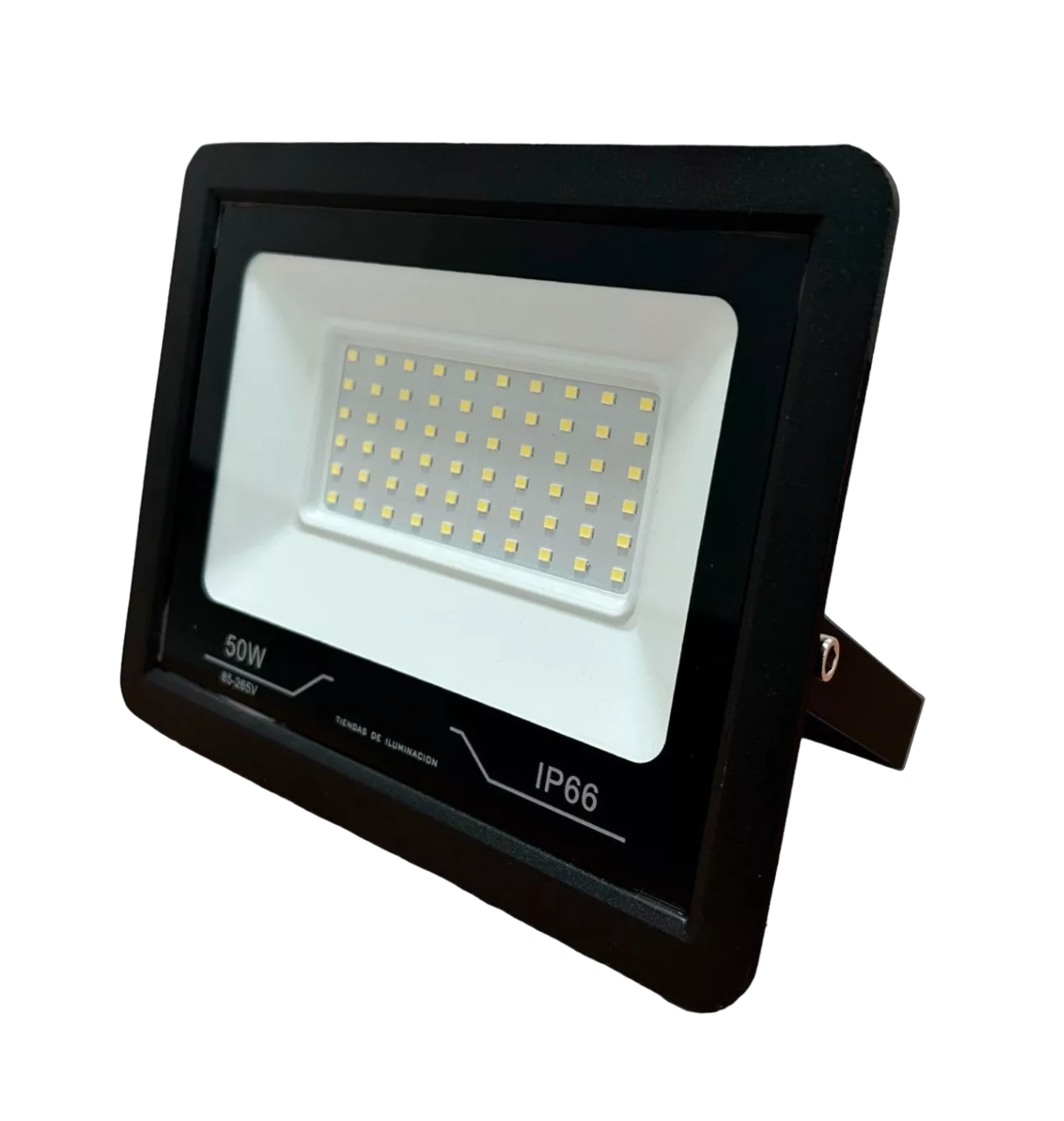 Foto 1 | Reflector Led Belug 50w Ultradelgado Exterior Alta Potencia color Negro