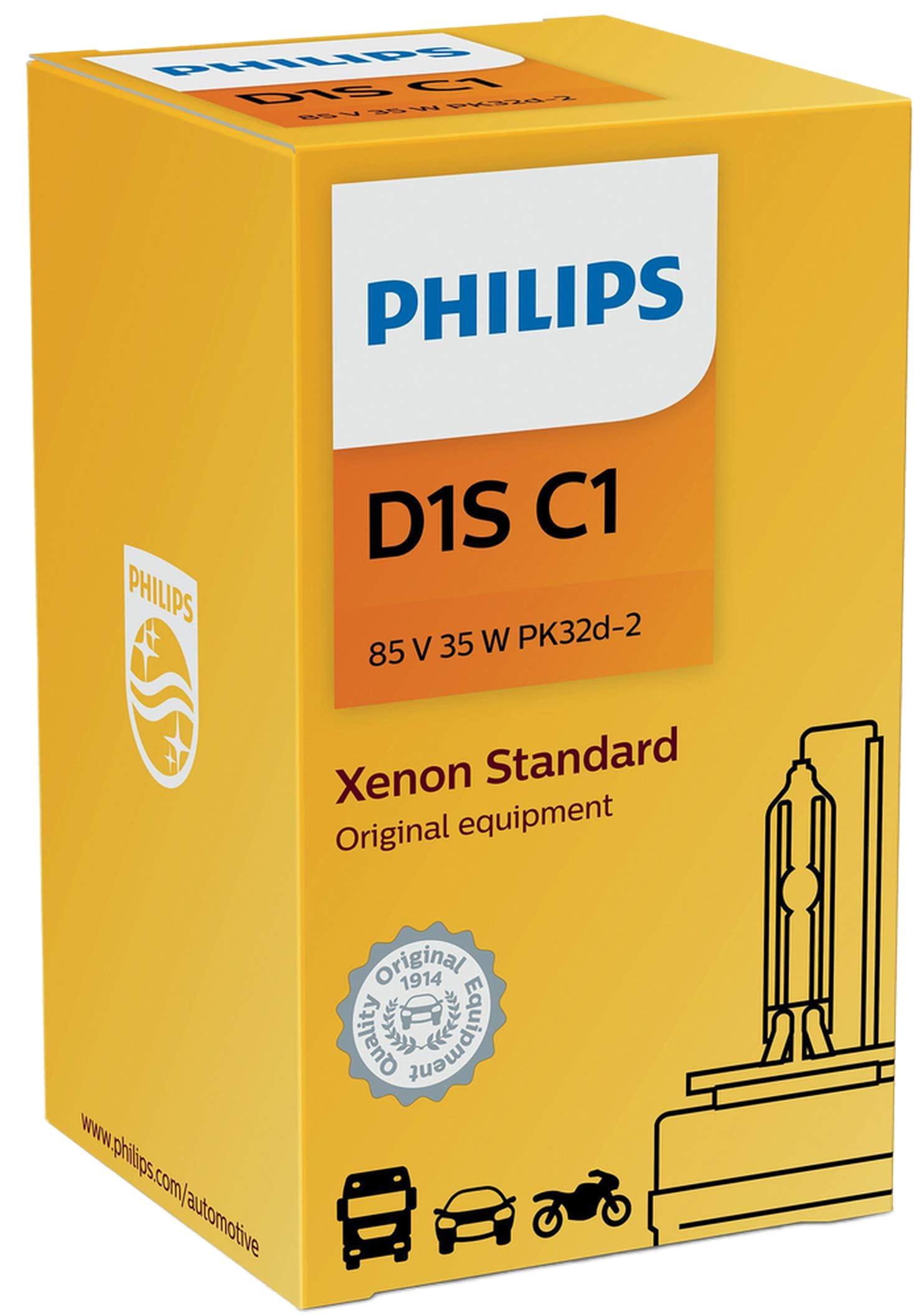 Foto 6 | Bombilla De Repuesto Philips D1s 4300k Xenstart 35 W, Paquete De 1 - Venta Internacional.