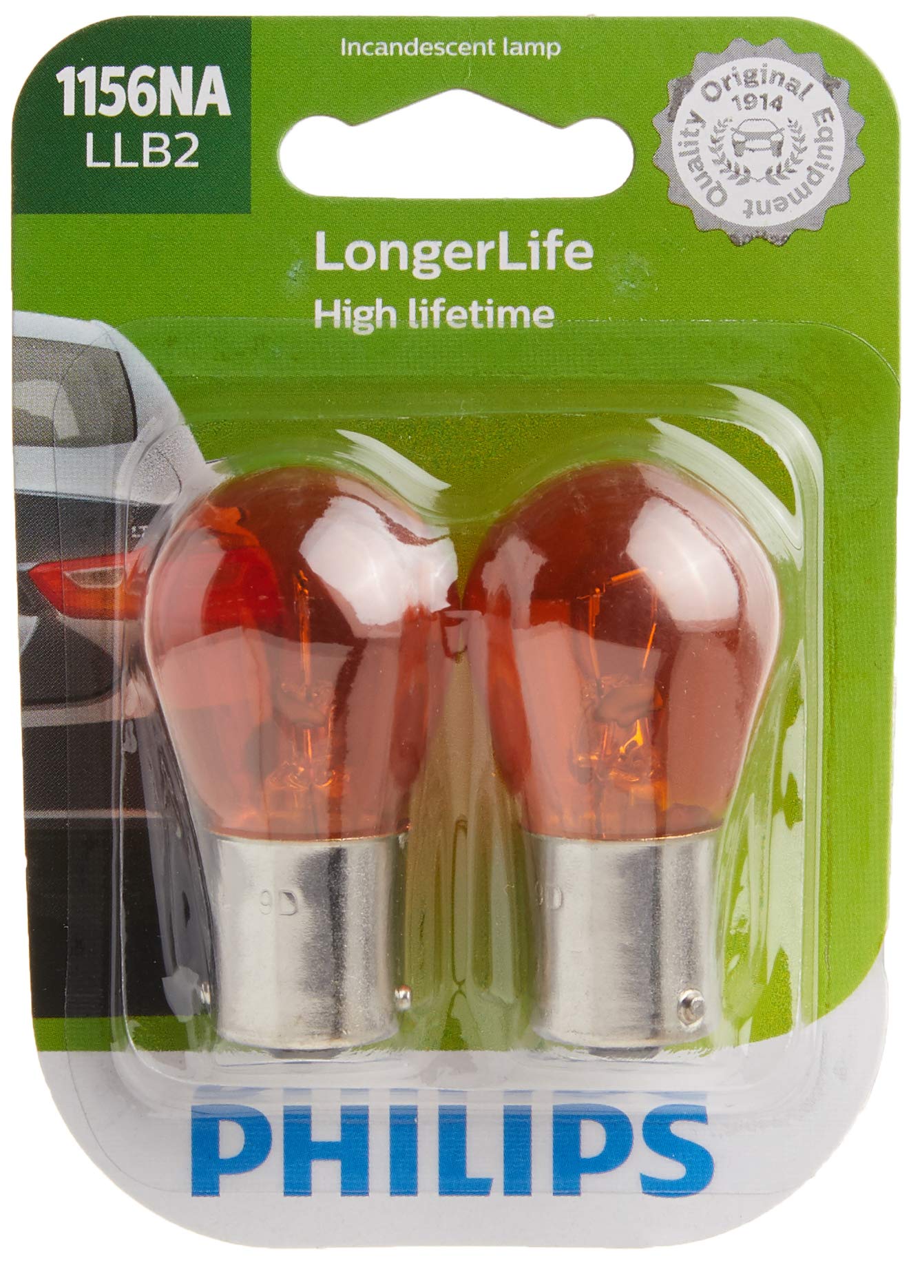 Foto 2 pulgar | Bombilla Miniatura Philips 1156na Longerlife, Paquete De 2 - Venta Internacional.