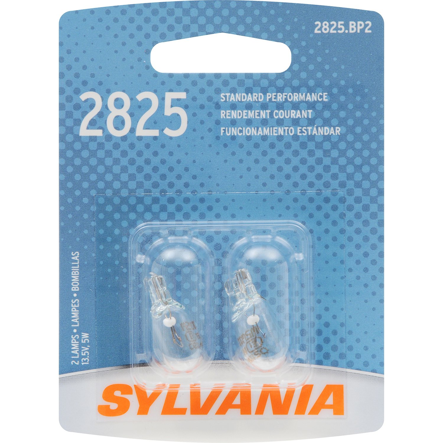Bombilla Miniatura Sylvania 2825 Basic (2 Bombillas) Para Coche - Venta Internacional.