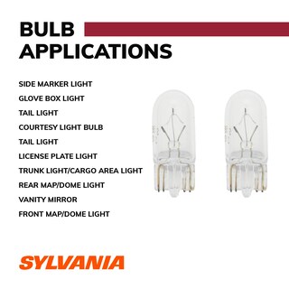 Foto 4 | Bombilla Sylvania 194 De Larga Duración En Miniatura Para Iluminación Interior - Venta Internacional.