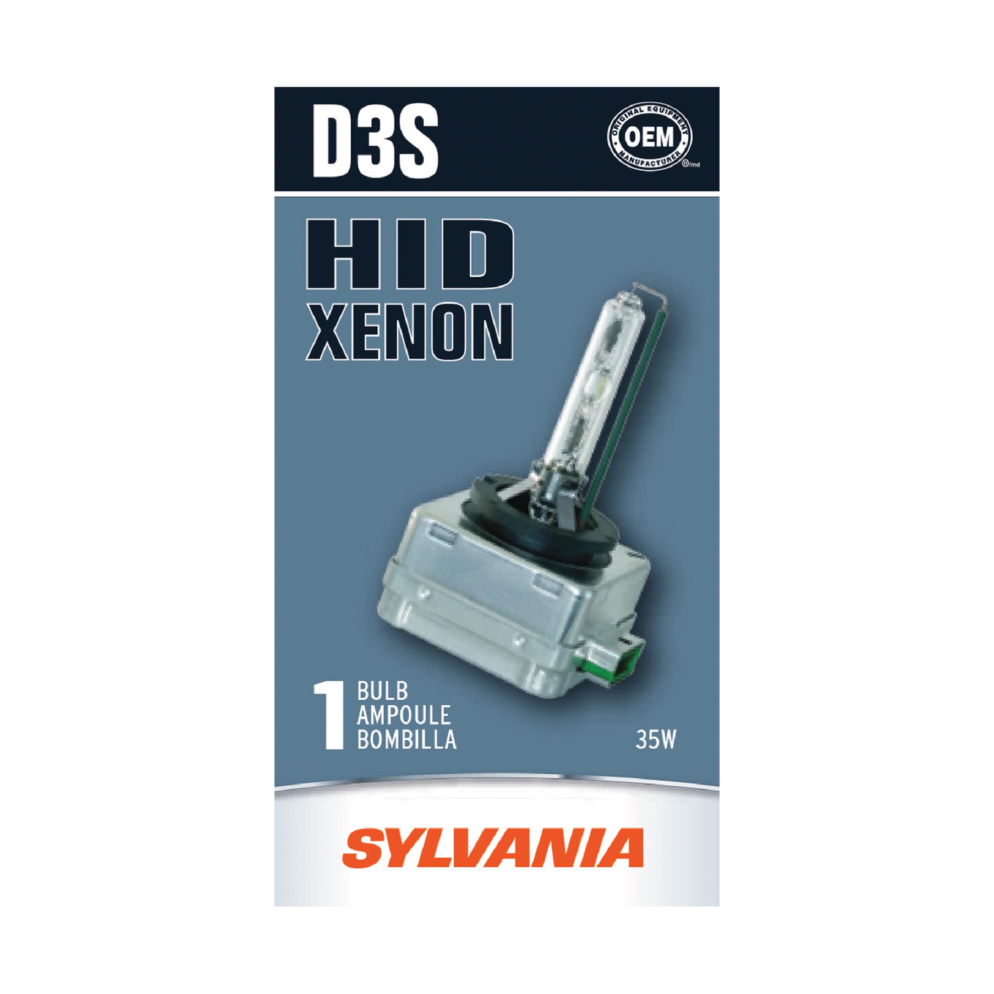 Bombilla Para Faros Delanteros Sylvania D3s Basic Hid De Alto Rendimiento - Venta Internacional.