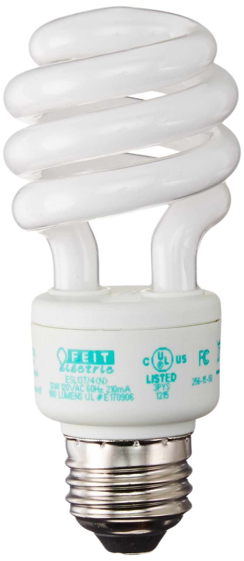 Bombillas Feit Electric Cfl De 13 W = 60 W  Color Blanco Suave  Paquete De 4 - Venta Internacional.