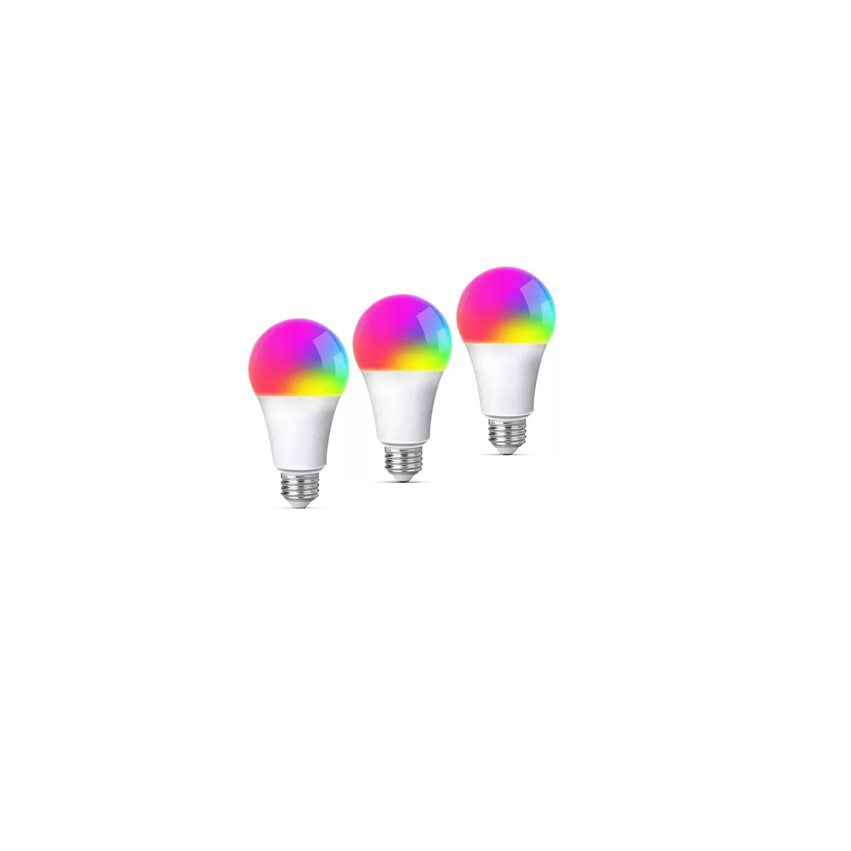 Foto 2 pulgar | Set de 3 Focos Led Wi-fi Multicolor 10 W Rgb Eo Safe Imports Esi-11651 Multicolor