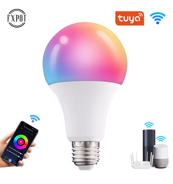 Foto 4 pulgar | Foco Led Inteligente 10w Rgb + Cct Con Alexa Google Siri Multicolor