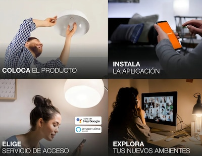 Foto 3 | Xtellar Foco Led Inteligente 9w Wifi, Atenuable Y Luz Cálida De Lujo