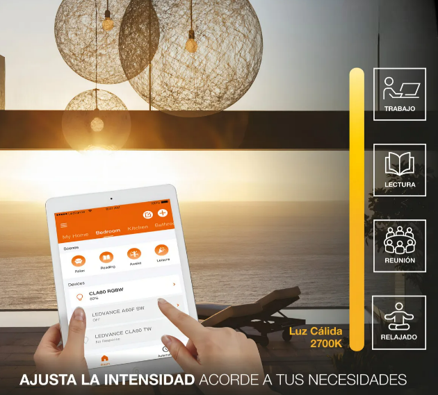 Foto 5 pulgar | Xtellar Foco Led Inteligente 9w Wifi, Atenuable Y Luz Cálida De Lujo