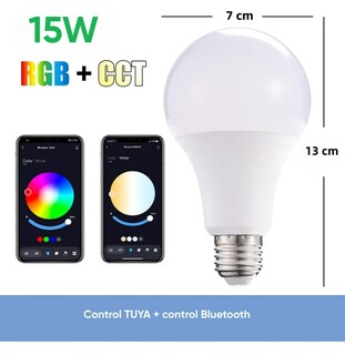 Foto 3 | Xtellar Foco Inteligente Led Rgb Controlado Por Voz Para Crear Ambientes Únicos – Compatible Con Alexa Y Google Assi