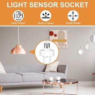 Foto 3 | 3pcs Socket Inteligente Wifi E27/e26 Adaptador De Foco Led Eo Safe Imports Esi-19554 Blanco