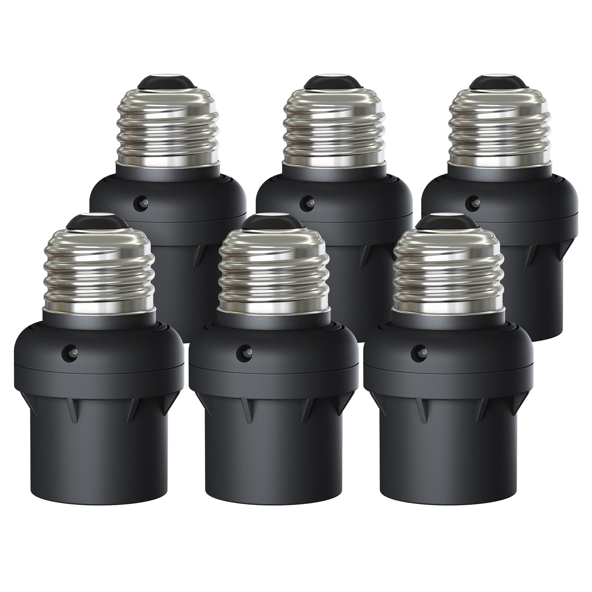 Enchufe Para Sensor De Luz Dewenwils Dusk To Dawn E26 E27, Paquete De 6 - Venta Internacional.