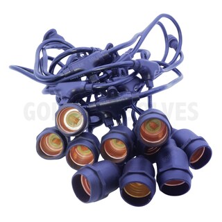 Foto 7 | Luces Para Jardín Exterior, Guirnalda Led 5 Metros Con 10 Sockets Base E26 / 27, Ahorro De Energía, Impermeabl
