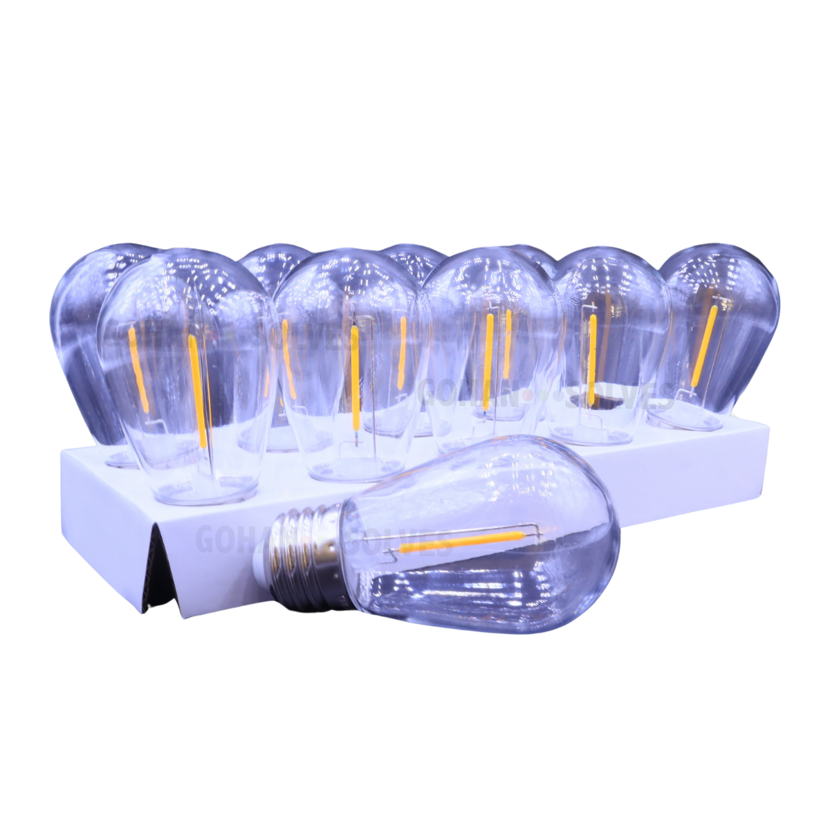 Foto 9 pulgar | Luces Para Jardín Exterior, Guirnalda Led 5 Metros Con 10 Sockets Base E26 / 27, Ahorro De Energía, Impermeabl