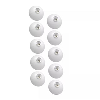 Foto 1 | Portalámpara para Foco de Sobreponer Eo Safe Imports ESI-17720 Blanco 10 Piezas