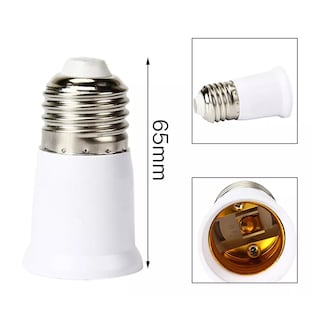 Foto 2 | Extensión Socket para Lámpara Eo Safe Imports ESI-17721 Blanco 10 Piezas