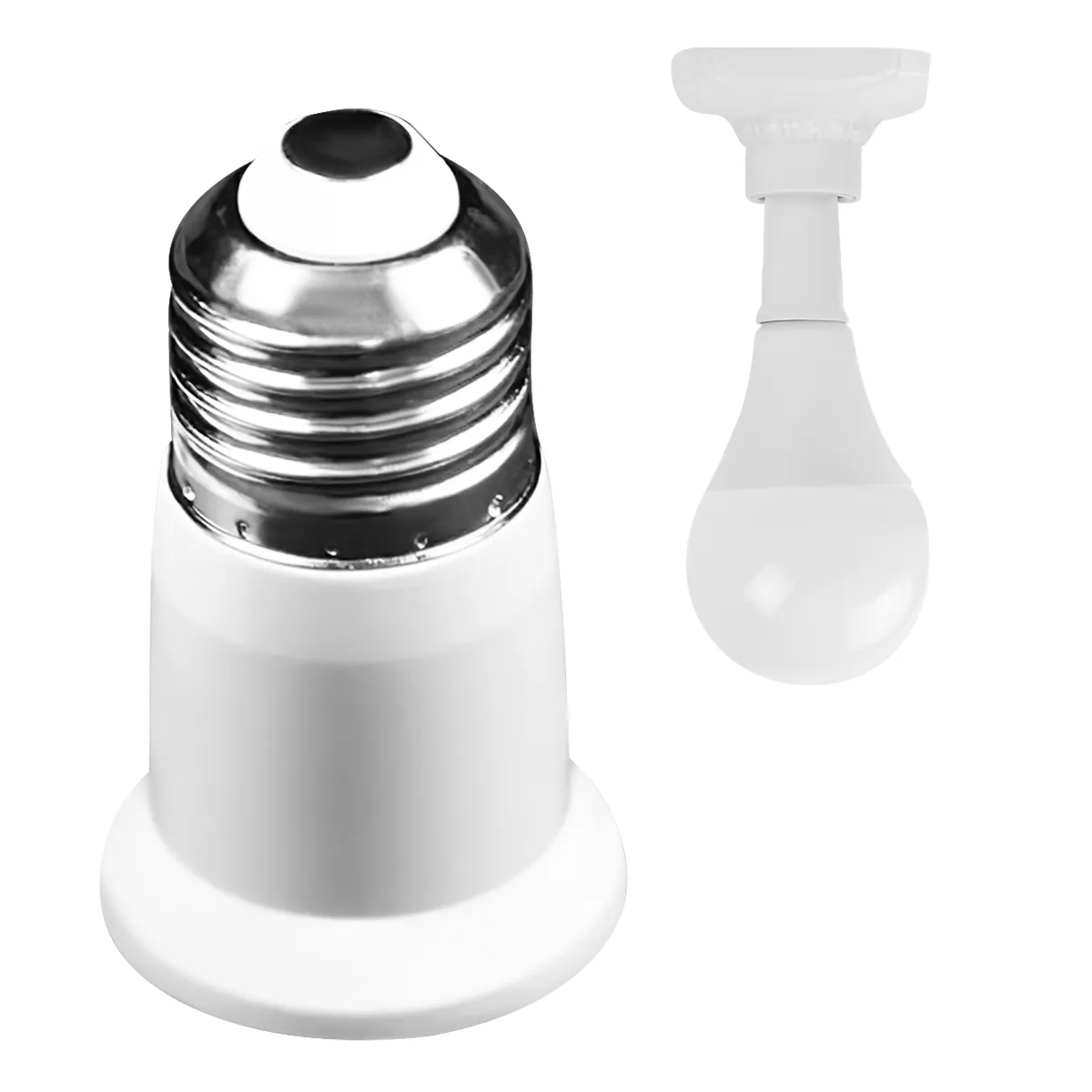 Foto 3 | Extensión Socket para Lámpara Eo Safe Imports ESI-17721 Blanco 10 Piezas