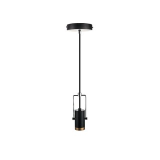 Foto 1 | Socket Colgante Tecnolite Metal Negro/bronce 1.50m Sin Foco