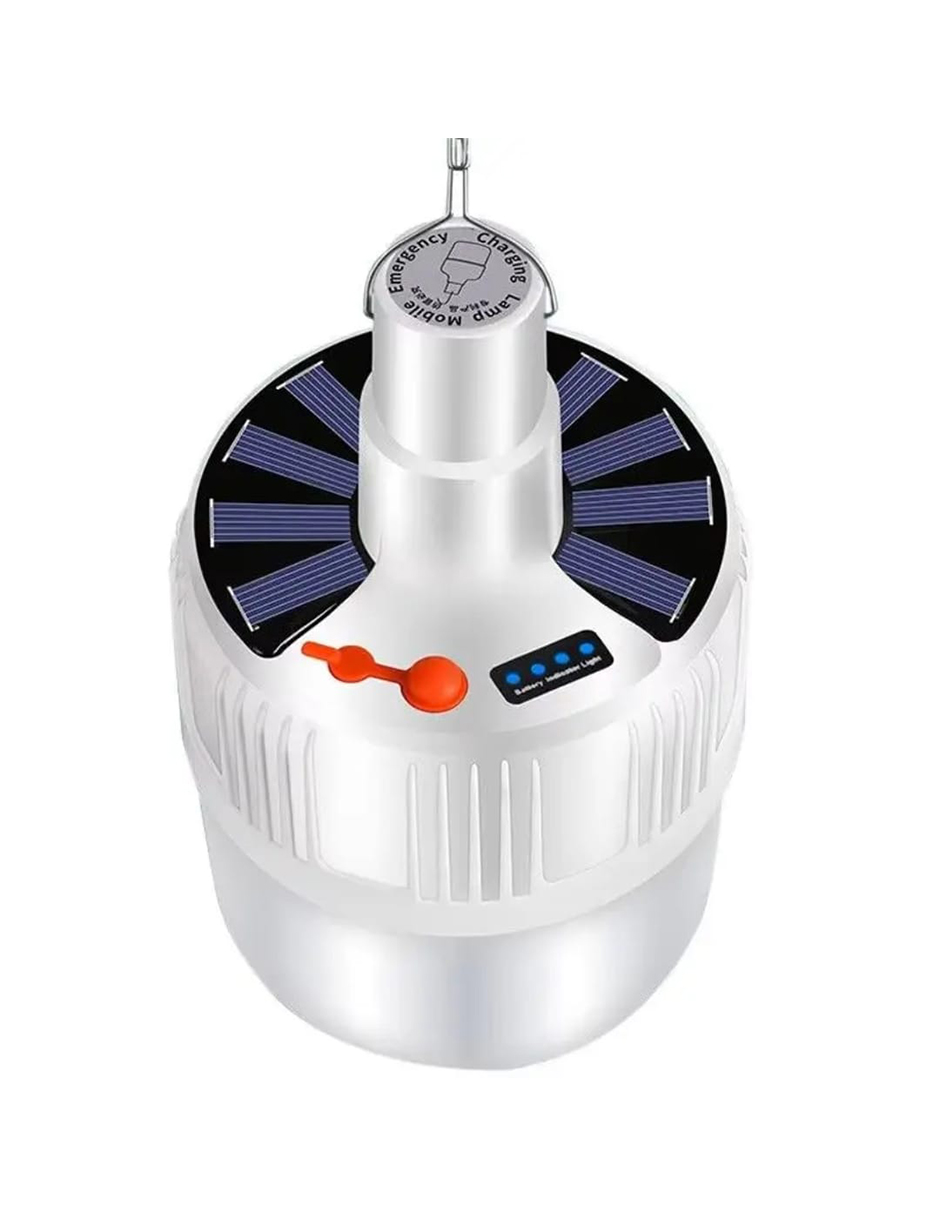 Foto 3 pulgar | Set 3 Focos Led Solares Emergencia 45w Recargables Usb Luz Fría 8000k