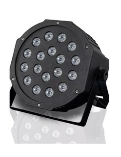 Foto 2 | Cañón LED MASTER ELECTRONICOS ML-PAR18 18 Luces Audio Rítmico Multicolor