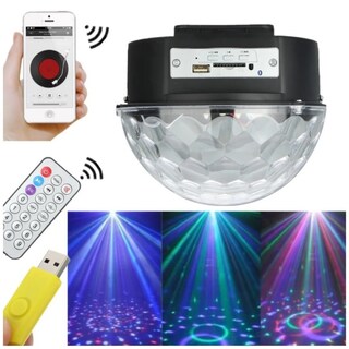 Foto 1 | Disco De Bola Rhythmic Party Lights Con Fuente De Luz Led Mágica - Venta Internacional.