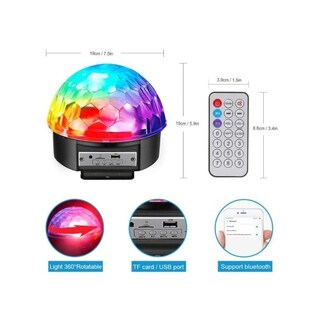 Foto 4 | Bola De Disco Rítmica Con Luces De Fiesta Bluetooth - Venta Internacional.