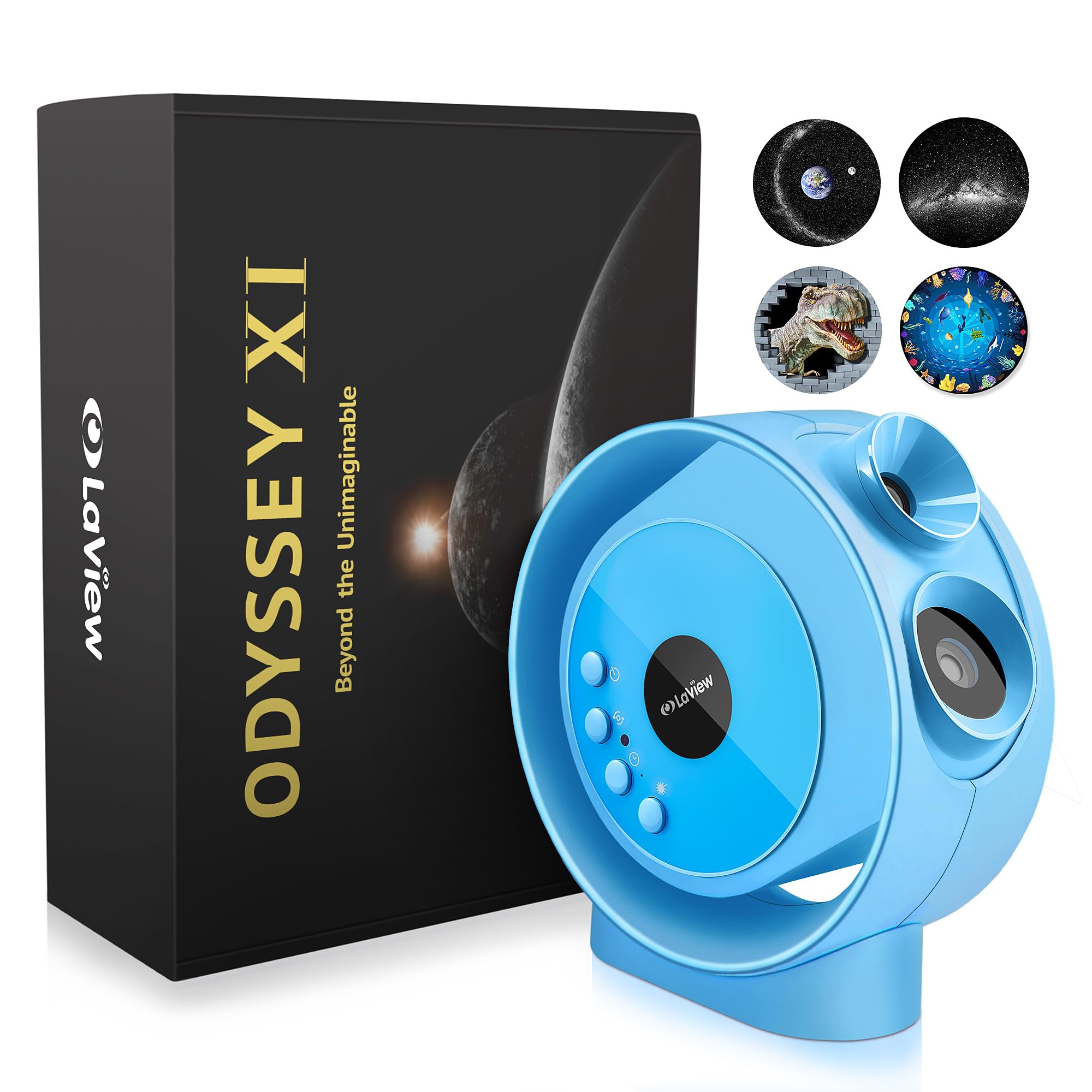 Proyector Planetario Doméstico Laview Galaxy/star Con Un Área De 130 Pies Cuadrados - Venta Internacional.