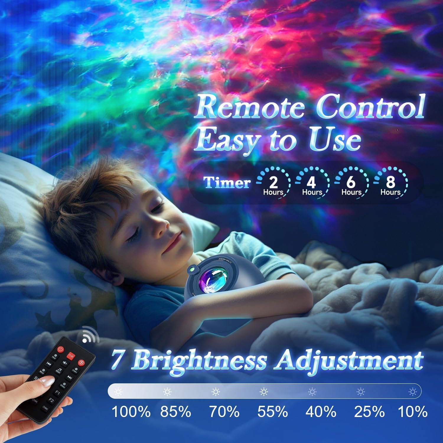 Foto 5 | Proyector De Luz Nocturna One Fire Upgrade Star Con Bluetooth - Venta Internacional.