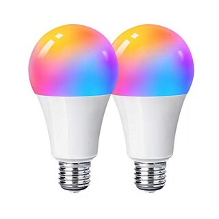 Foto 1 | 2 Focos Inteligentes Eo Safe Imports Esi-5232 color Blanco Wifi Bombilla Alexa Google Siri