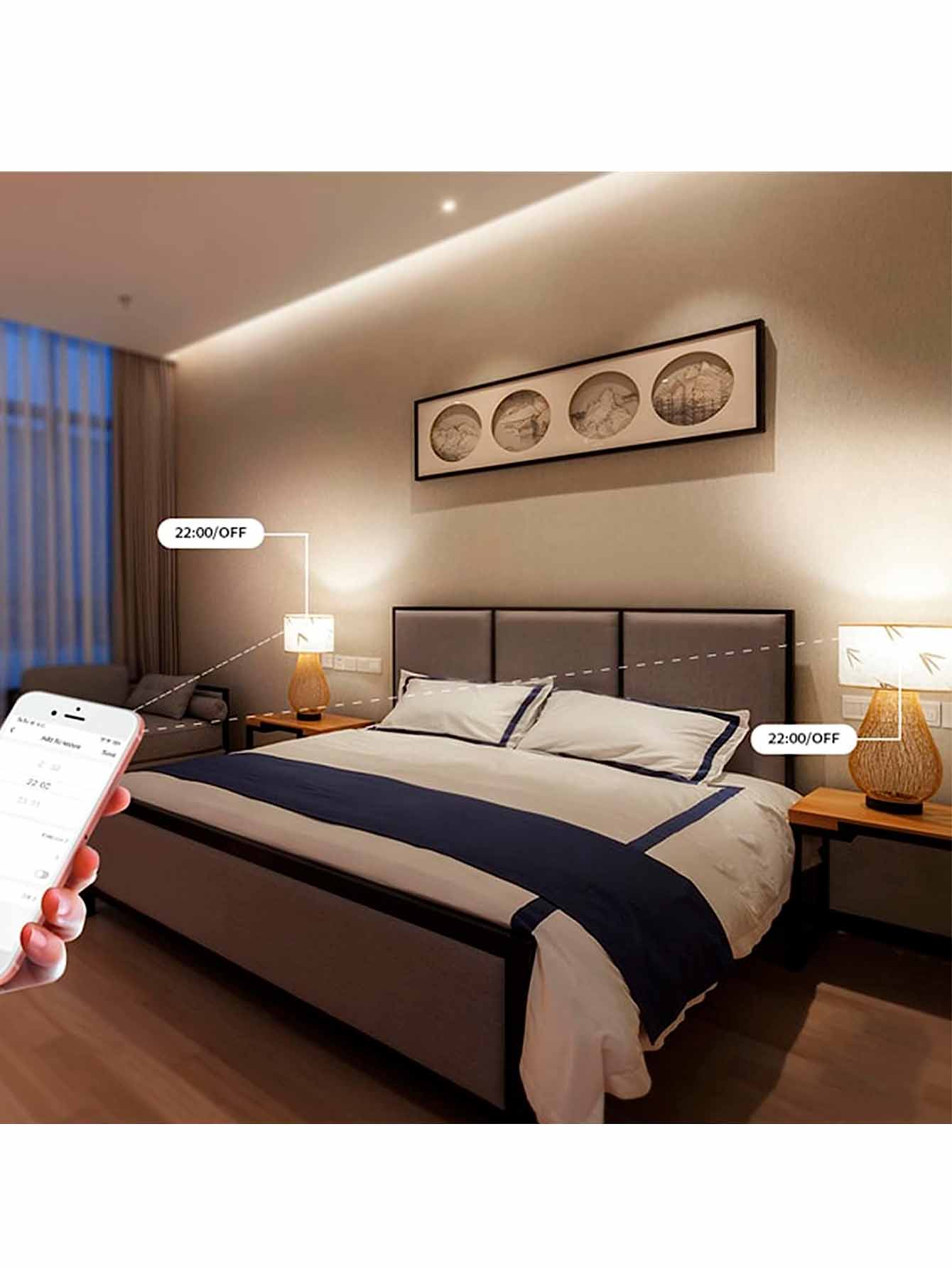 Foto 3 | Foco Wifi Fratech con Luz Rgb Y Blanca con Conexión Inteligente