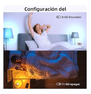 Foto 5 | 4 Focos Led Inteligente Rgbcw Wifi 9w Ajustable Multicolor