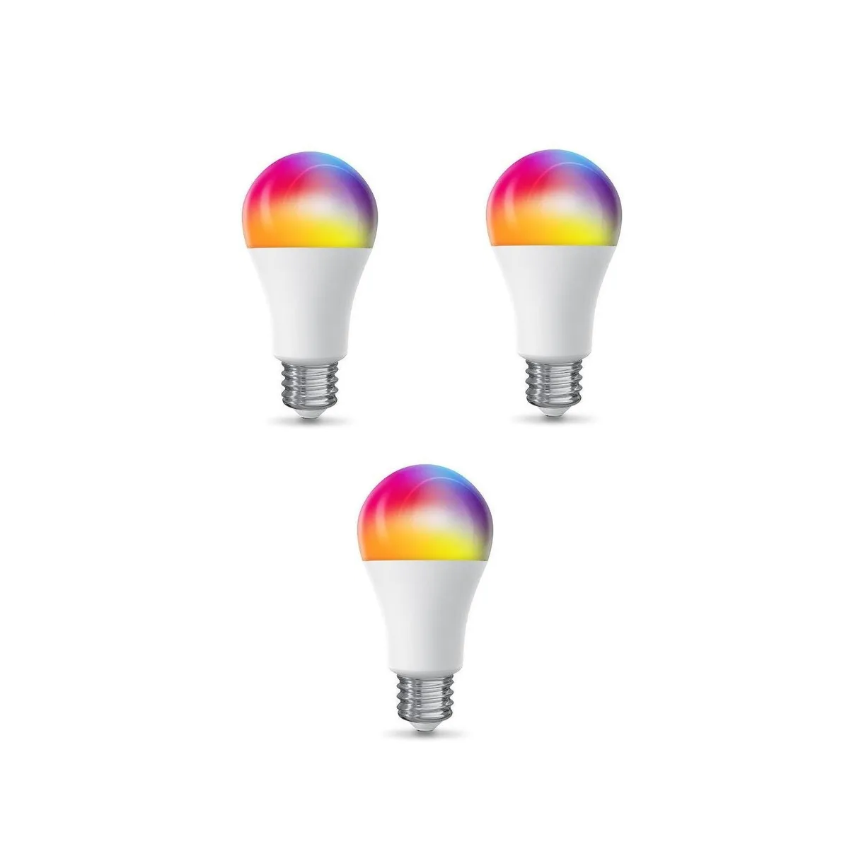3 Focos Led Wi-fi Multicolor, De 10 W Lab.g Blanco