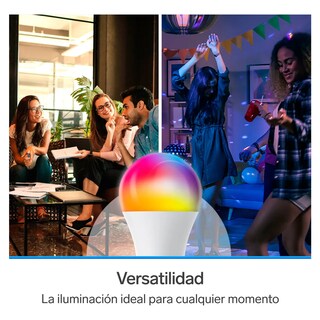Foto 4 | 3 Focos Led Wi-fi Multicolor, De 10 W Lab.g Blanco