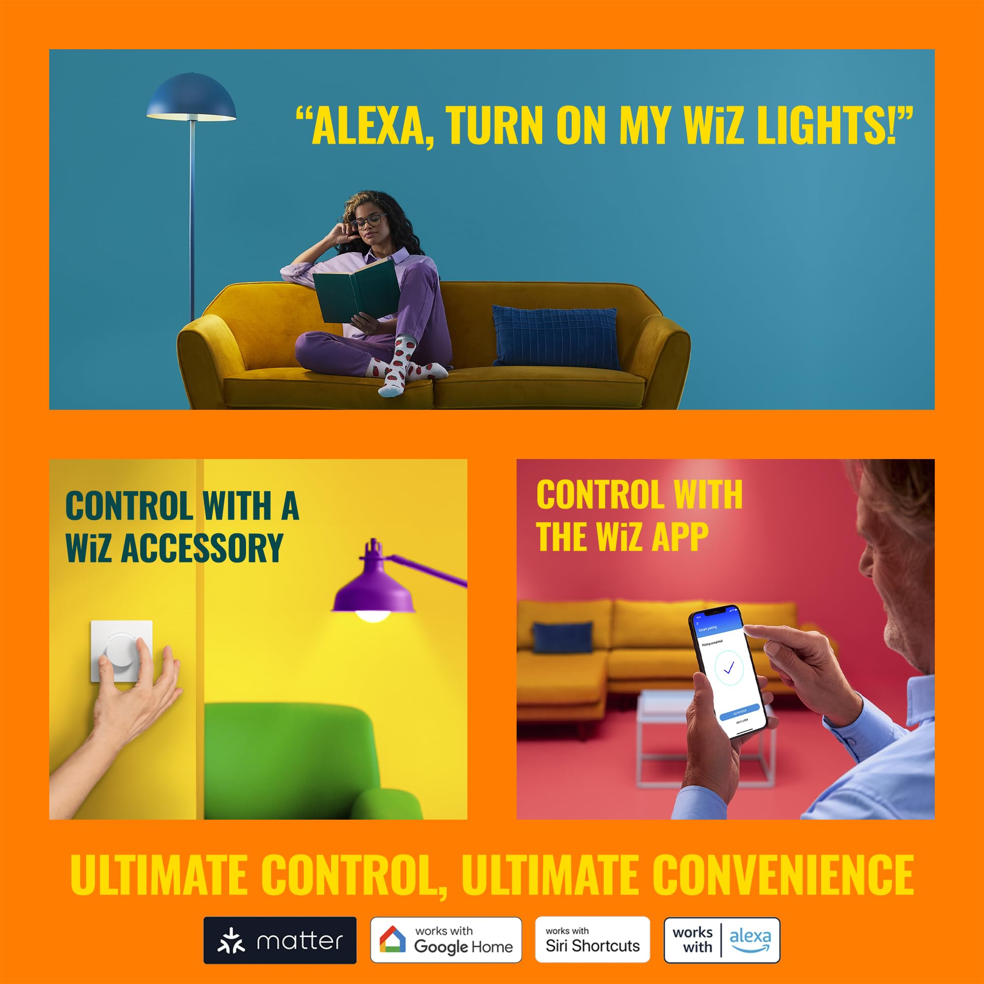 Foto 7 pulgar | Downlight Wiz Connected  6 Pulgadas  Color Delgado  2200k-6500k  Paquete 4 - Venta Internacional.
