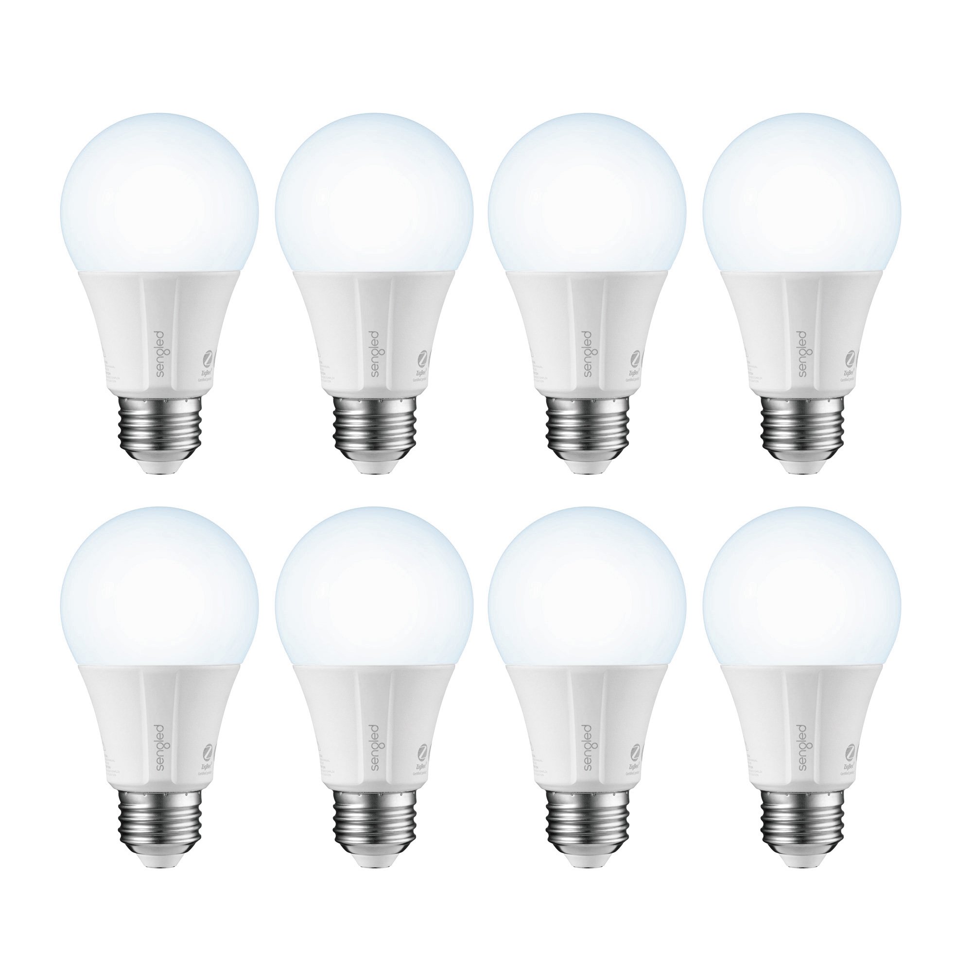 Paquete De 8 Bombillas Inteligentes Sengled Zigbee  60 W  A19  Alexa - Venta Internacional.