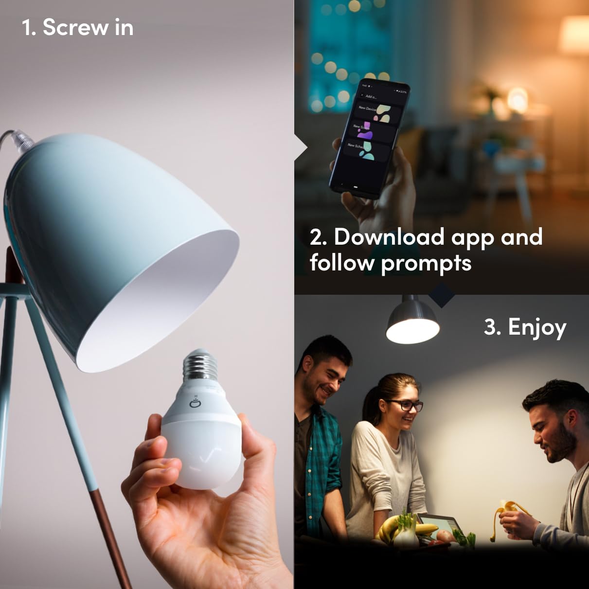 Foto 3 pulgar | Bombilla Led Inteligente Lifx Blanca A19 Wifi Regulable 650 Lm - Venta Internacional.
